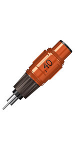 Rotring pointe de rechange pour stylo isograph 0 40 mm