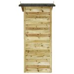 vidaXL Abri de stockage de jardin Bois de pin imprégné