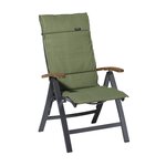 Madison Coussin de siège en fibre Basic 125x50 cm vert