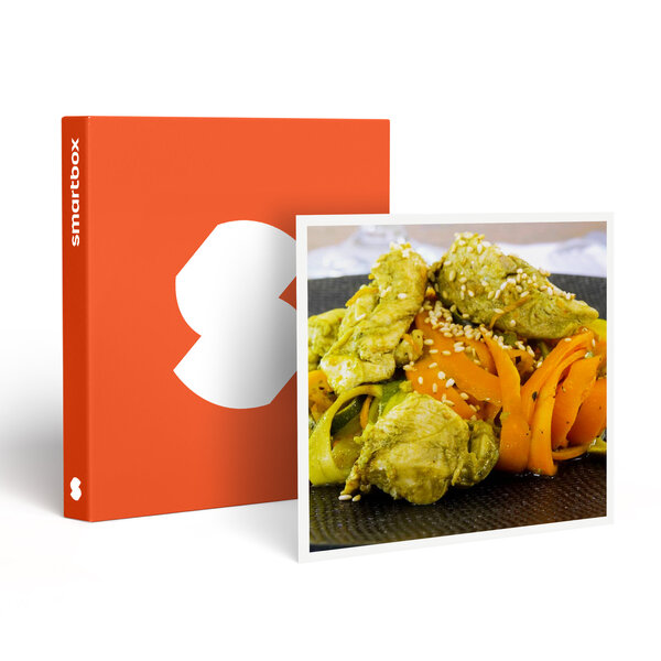 SMARTBOX - Coffret Cadeau Cours de cuisine privé et interactif pour 2 en visio - Gastronomie