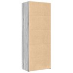vidaXL Buffet haut sonoma gris 70x42 5x185 cm bois d'ingénierie