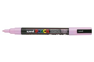 Marqueur pointe conique fine POSCA PC3M 0 9 - 1 3mm Rose Clair x 6 POSCA