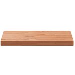 vidaXL Dessus de table 60x40x4 cm rectangulaire bois massif de hêtre