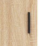 vidaXL Armoire murale chêne sonoma 69 5x34x90 cm