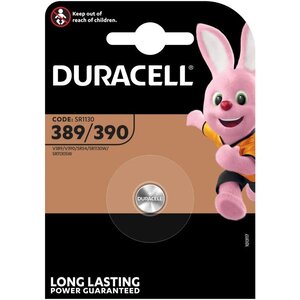 pile oxyde argent 'Watch' SR54 389/390 1 5 Volt DURACELL