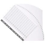 Intercalaires Imprimés À Touches Plastifiées - 31 Touches 1 À 31 - A4 - Blanc - X 10 - Exacompta