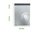 10 Enveloppes plastique opaques éco 60 microns n°5 - 400x520mm
