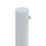 vidaXL Auvent latéral rétractable Bleu 200x600 cm