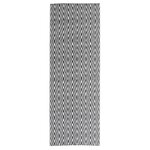 vidaXL Tapis d'extérieur Noir 80x250 cm PP