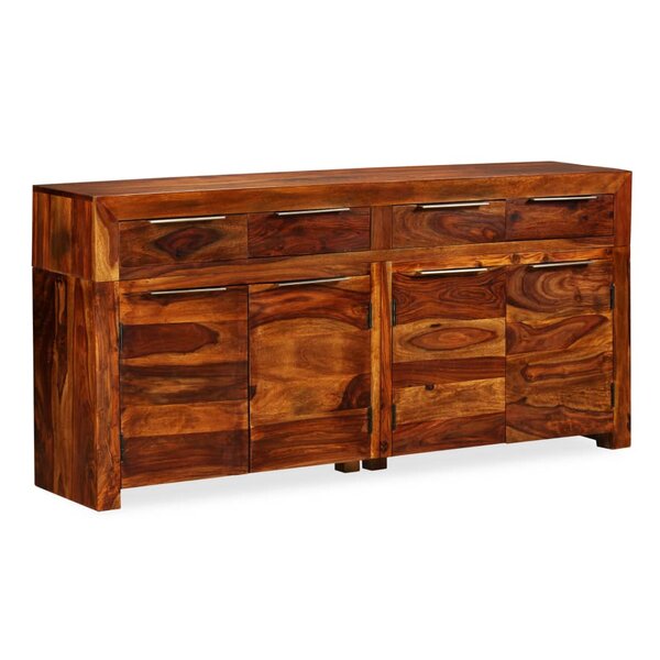 vidaXL Buffet Bois massif 160x35x75 cm