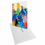 Carte de Vœux Thème Anniversaire Party Time - Plusieurs Styles - Joyeux Anniversaire - Multicolore - Draeger
