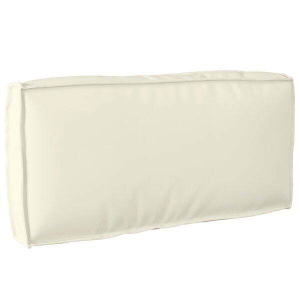 vidaXL Coussin de palette pour dossier Crème 80x40x12 cm Tissu Oxford