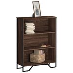 vidaXL Bibliothèque chêne marron 80x31x106 cm bois d'ingénierie