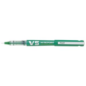 Roller Rechargeable V5 Encre Liquide Begreen Pointe Fine Vert x 10 PILOT