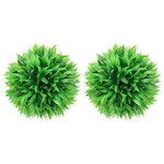 vidaXL Boules de buis artificielles 2 Pièces 20 cm