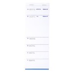 Bloc Brasserie 50 feuillets autocopiants numérotés en dupli Format 9 ,6x26 cm EXACOMPTA