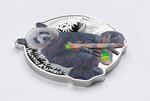 Pièce de monnaie en Argent 2 Dollars g 31.1 (1 oz) Millésime 2022 Gentle Giants GIANT PANDA