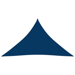 vidaXL Voile de parasol Tissu Oxford triangulaire 3 5x3 5x4 9 m Bleu