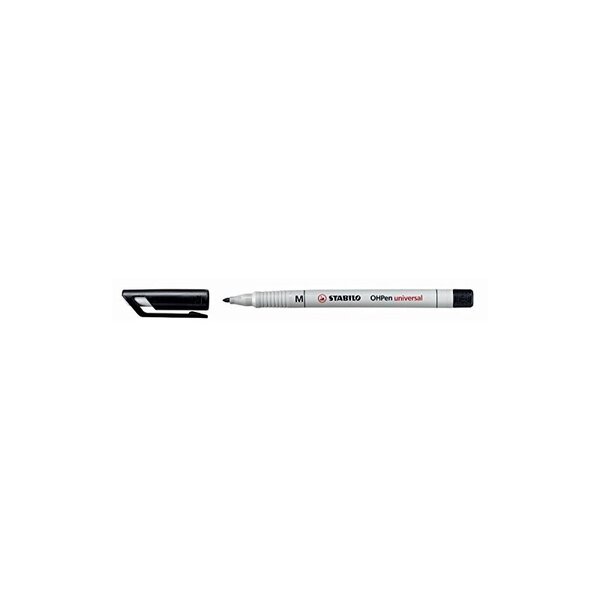 STABILO Feutre pour films OHPen universal  soluble  noir