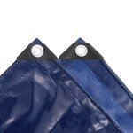 vidaXL Bâche 650 g / m² 3 5 x 5 m Bleu