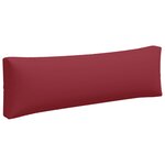 vidaXL Coussins de palette lot de 3 rouge tissu