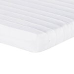 vidaXL Lit de jour et gigogne et matelas vert foncé 100x200 cm velours