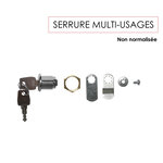 Serrure multi-usages