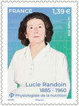 Timbre - Lucie Randouin (1885-1960) - Lettre verte