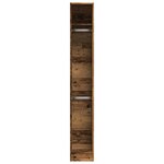vidaXL Garde-robe vieux bois 30x50x200 cm bois d'ingénierie