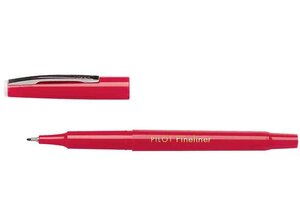 Feutre extra fin Fineliner extra fin 0 4 mm rouge PILOT