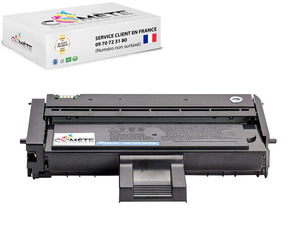 Sp200 - 1 toner compatibles ricoh sp200 noir - 407254 407255 sp200 sp201 sp204 sp213