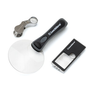 Kit de 3 loupes LOOK pour lecture maison bricolage.