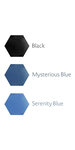 Waterman boîte de 8 cartouches longues  couleur bleu sérénité effaçable pour stylo plume
