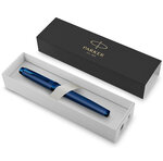 Stylo plume Parker IM Monochrome  Bleu  plume moyenne  encre bleue  Coffret cadeau