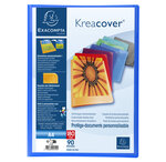 Protège-documents En Polypropylène Semi Rigide Kreacover® - A4 - Couleurs Assorties - X 8 - Exacompta