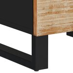 vidaXL Armoire de salle de bain 38x33x58cm bois massif de récupération