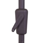 Madison Parasol de jardin Flores Luxe 300 cm rond écru