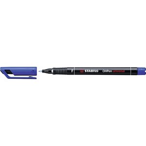 Feutre pour films OHPen universal  permanent  bleu x 10 STABILO