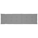 vidaXL Chaise longue d'extérieur repose-pied et coussin Acacia solide