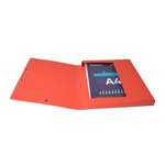 Boite De Classement Exabox Dos 25mm Carte Lustrée - A4 - Couleurs Assorties - X 8 - Exacompta