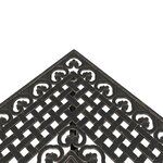 vidaXL Ensemble de bistrot 3 Pièces bronze aluminium coulé