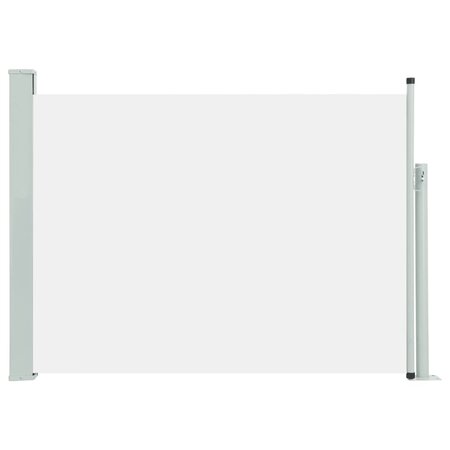 vidaXL Auvent latéral rétractable de patio 100x500 cm Crème