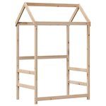 vidaXL Cadre de lit avec toit 80x200 cm bois de pin massif