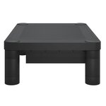vidaXL Support de moniteur Noir 43x30 5x13 cm