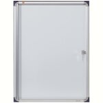 Nobo Vitrine d'affichage en verre magnétique
