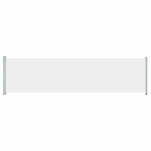 vidaXL Auvent latéral rétractable de patio 600x160 cm crème