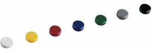 Boite de 20 Aimants ronds MAULpro 20 mm puiss. 0 3 kg Assorti MAUL