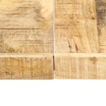vidaXL Table à manger 160x80x75 cm bois de manguier massif
