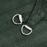 vidaXL Voile d'ombrage 160 g/m² Vert foncé 5x8 m PEHD