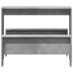 vidaXL Ensemble table à manger et bancs 3 Pièces bois d'ingénierie